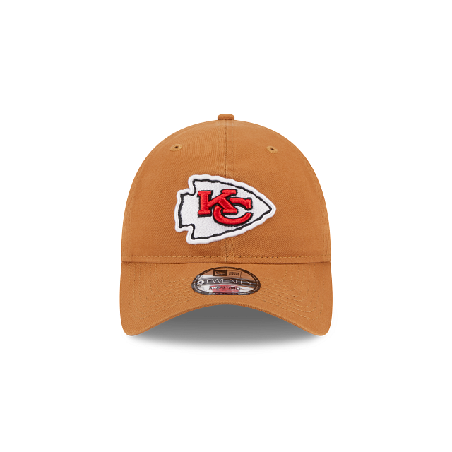 Kansas City Chiefs Light Bronze 9TWENTY Adjustable Hat