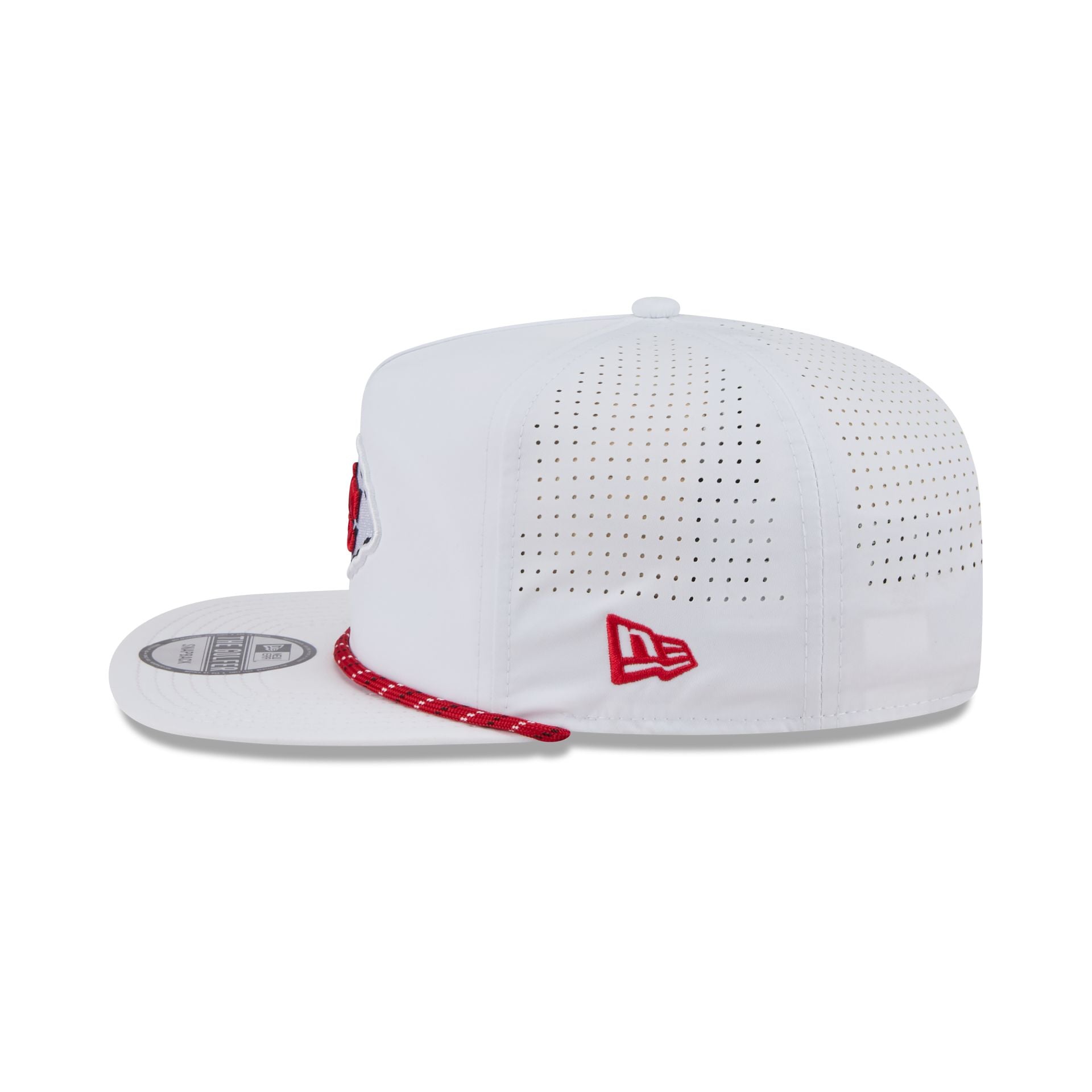 Kansas City Chiefs Optic White Performance Rope Golfer Hat