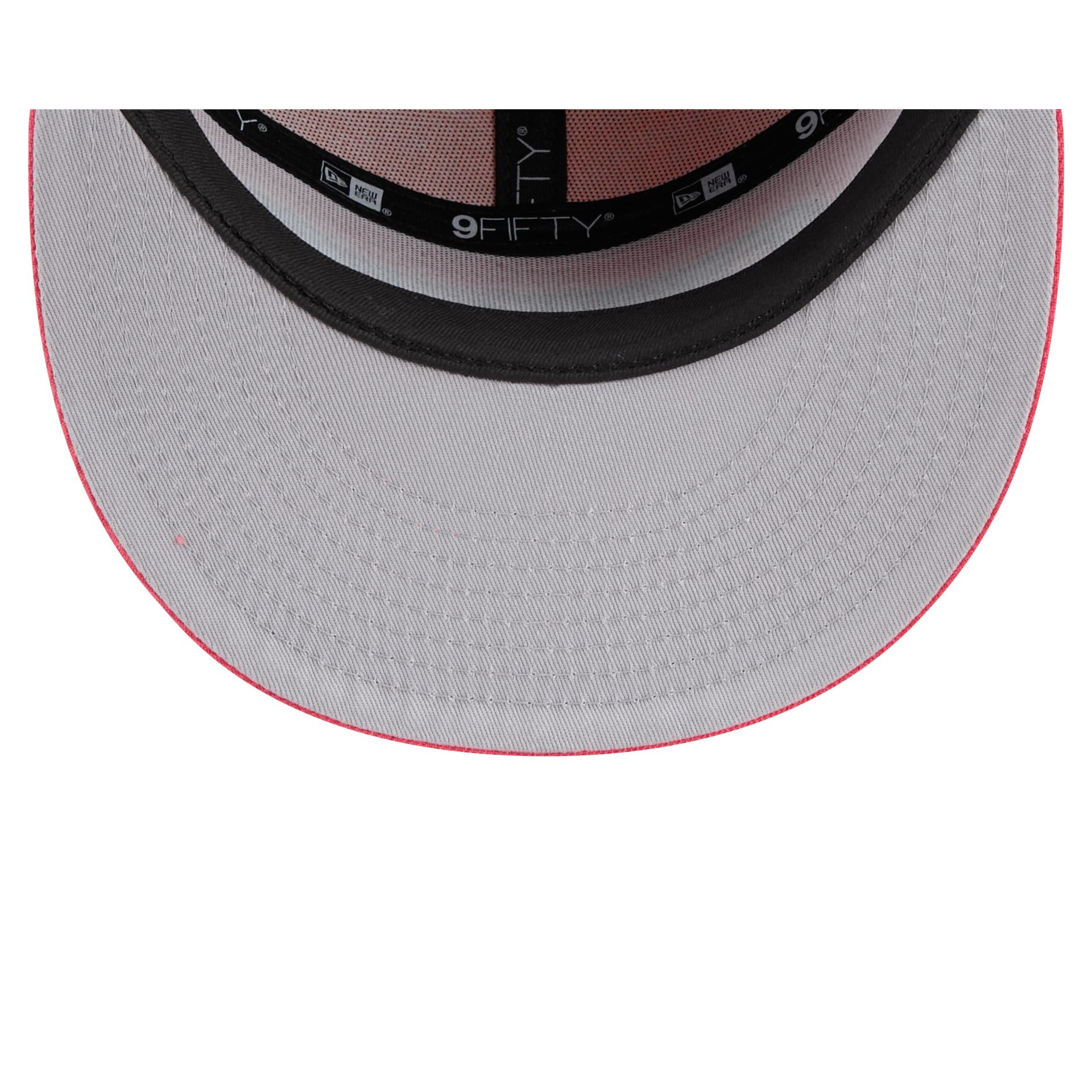 Kansas City Chiefs Coral Split Panel 9FIFTY Snapback Hat