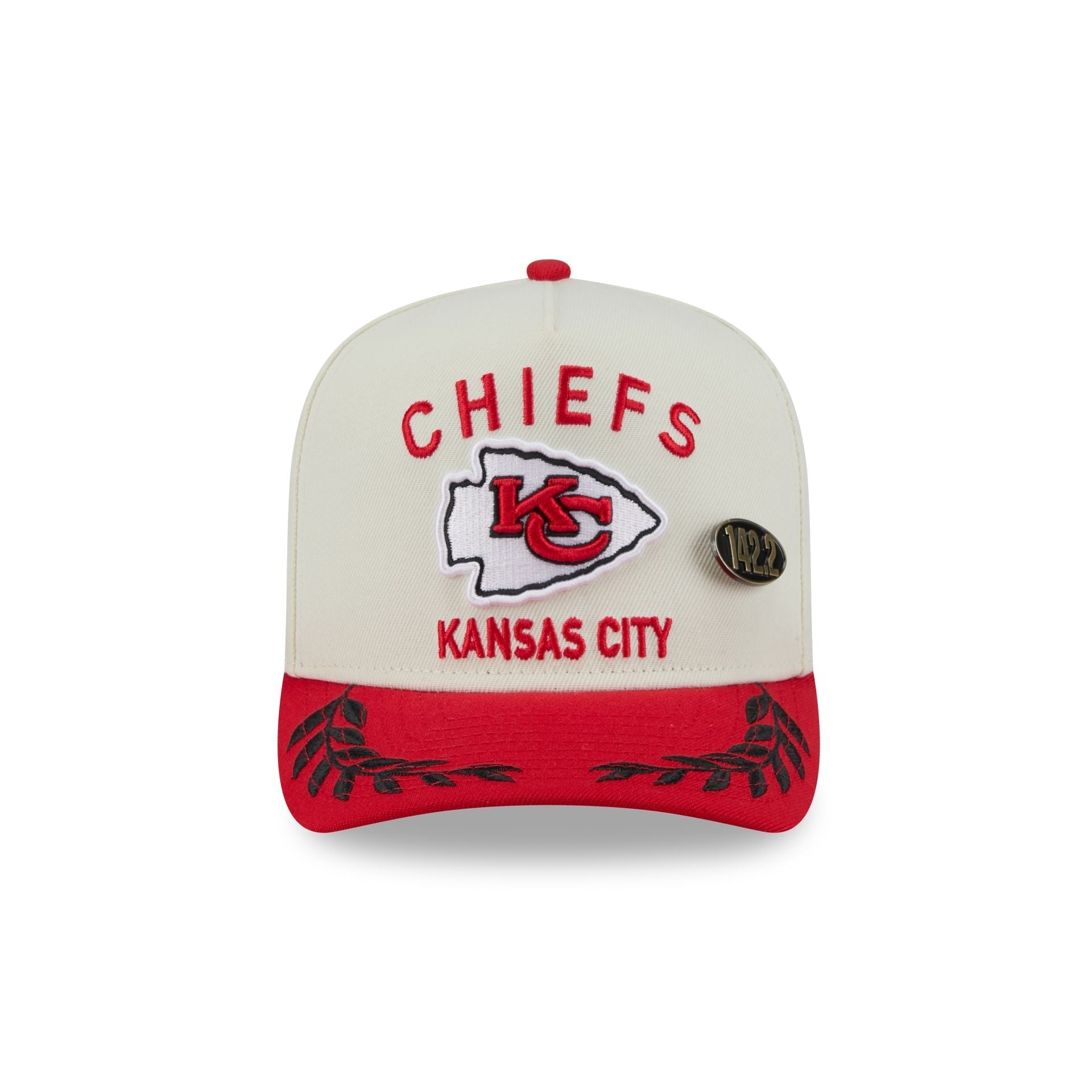 Kansas City Chiefs 2025 Draft Chrome White 59FIFTY A-Frame Fitted Hat