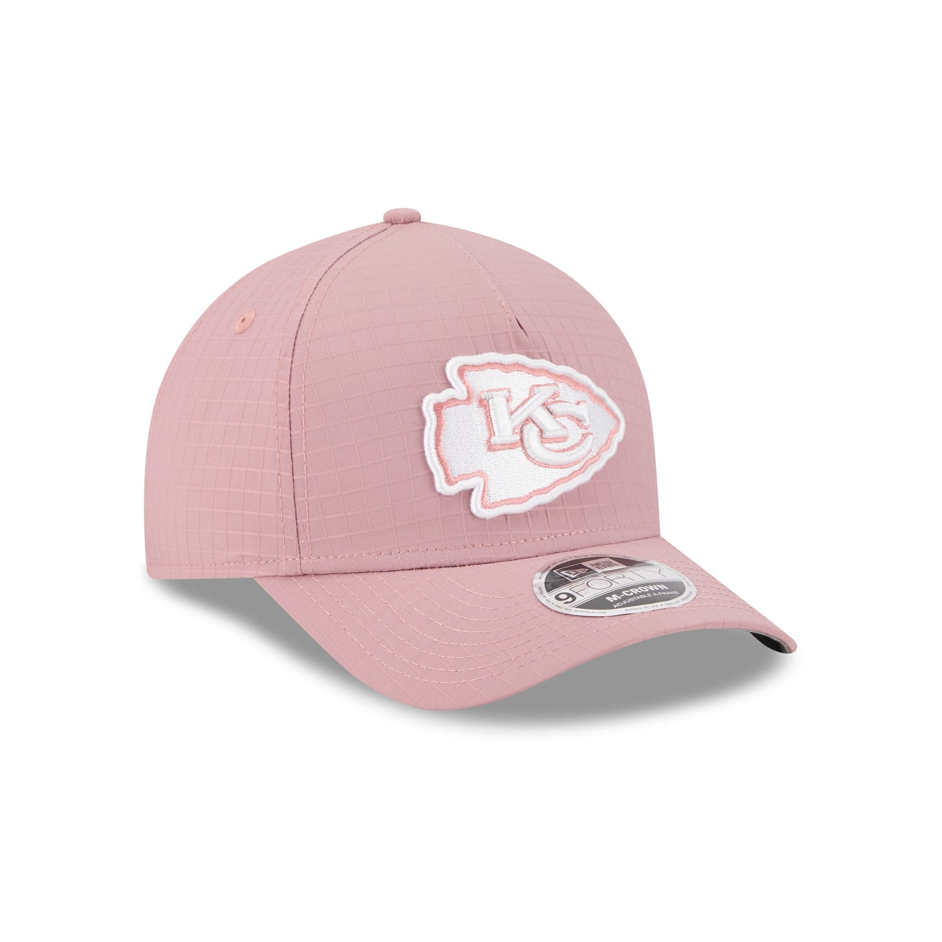 Kansas City Chiefs Pink Ripstop 9FORTY M-Crown A-Frame Snapback Hat