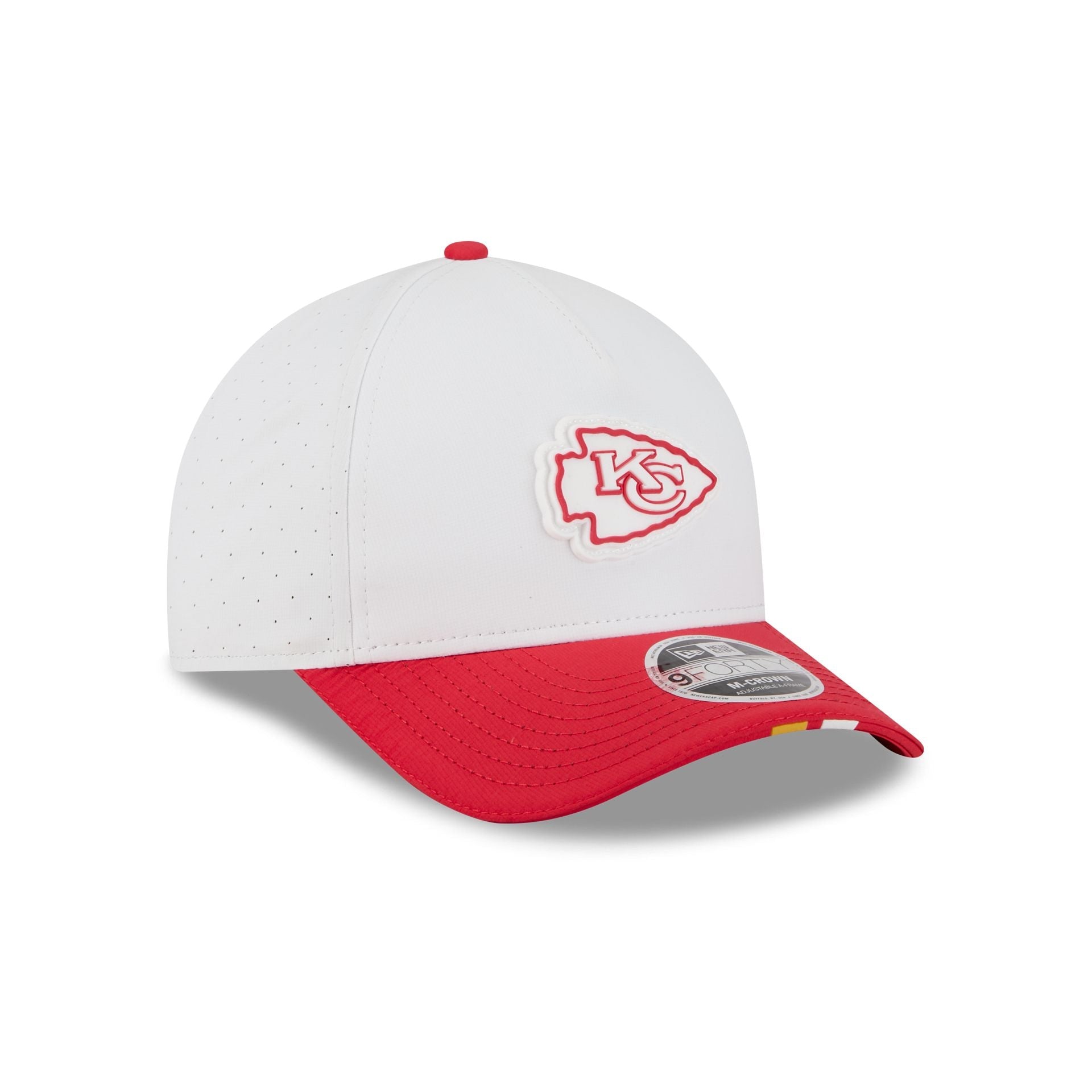 Kansas City Chiefs 2025 Training 9FORTY M-Crown A-Frame Snapback Hat