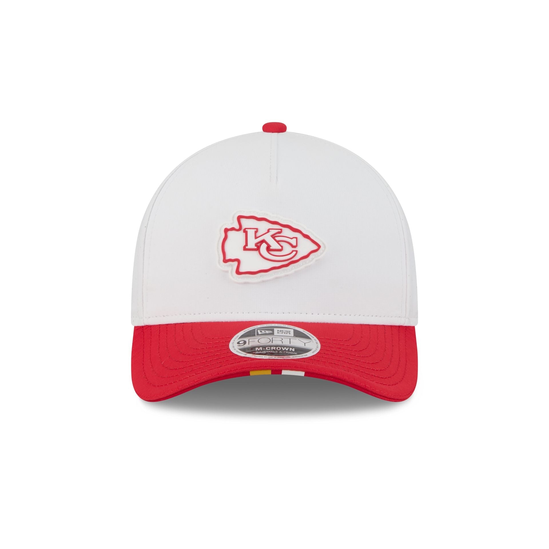 Kansas City Chiefs 2025 Training 9FORTY M-Crown A-Frame Snapback Hat