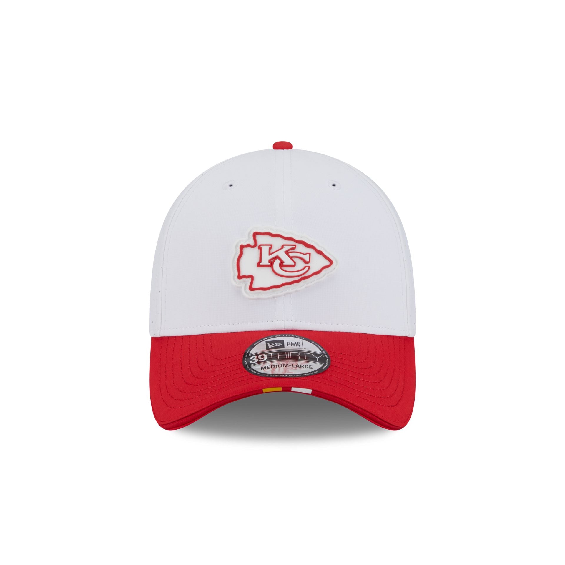 Kansas City Chiefs 2025 Training 39THIRTY Stretch Fit Hat
