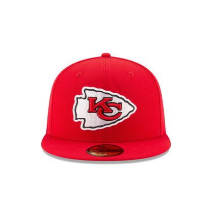 Kansas City Chiefs Super Bowl LIX Participation Side Patch 59FIFTY Fitted Hat