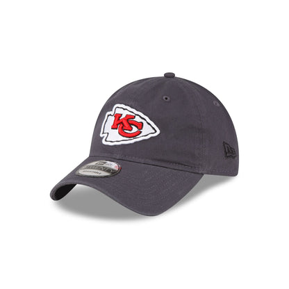 Kansas City Chiefs NFL Core Classic Graphite 9TWENTY Adjustable Hat