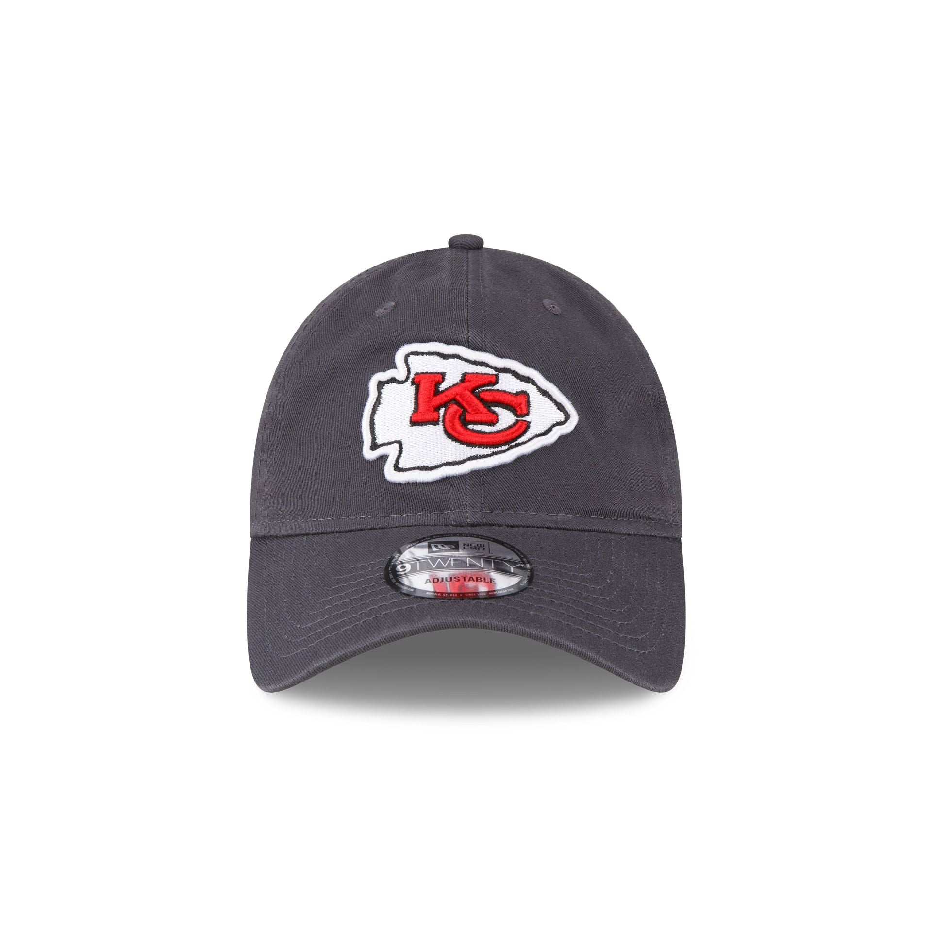 Kansas City Chiefs NFL Core Classic Graphite 9TWENTY Adjustable Hat