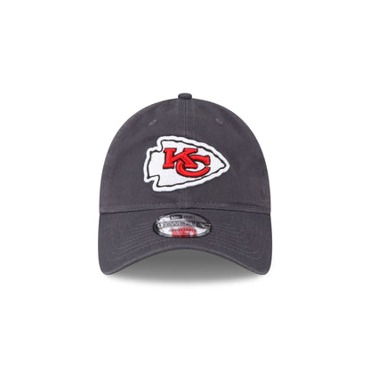 Kansas City Chiefs NFL Core Classic Graphite 9TWENTY Adjustable Hat