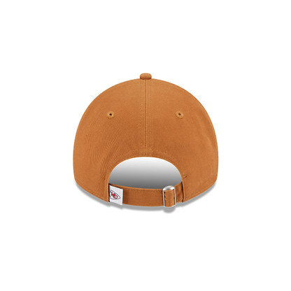 Kansas City Chiefs Light Bronze 9TWENTY Adjustable Hat