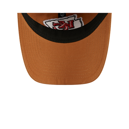 Kansas City Chiefs Light Bronze 9TWENTY Adjustable Hat