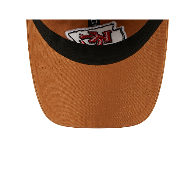 Kansas City Chiefs Light Bronze 9TWENTY Adjustable Hat