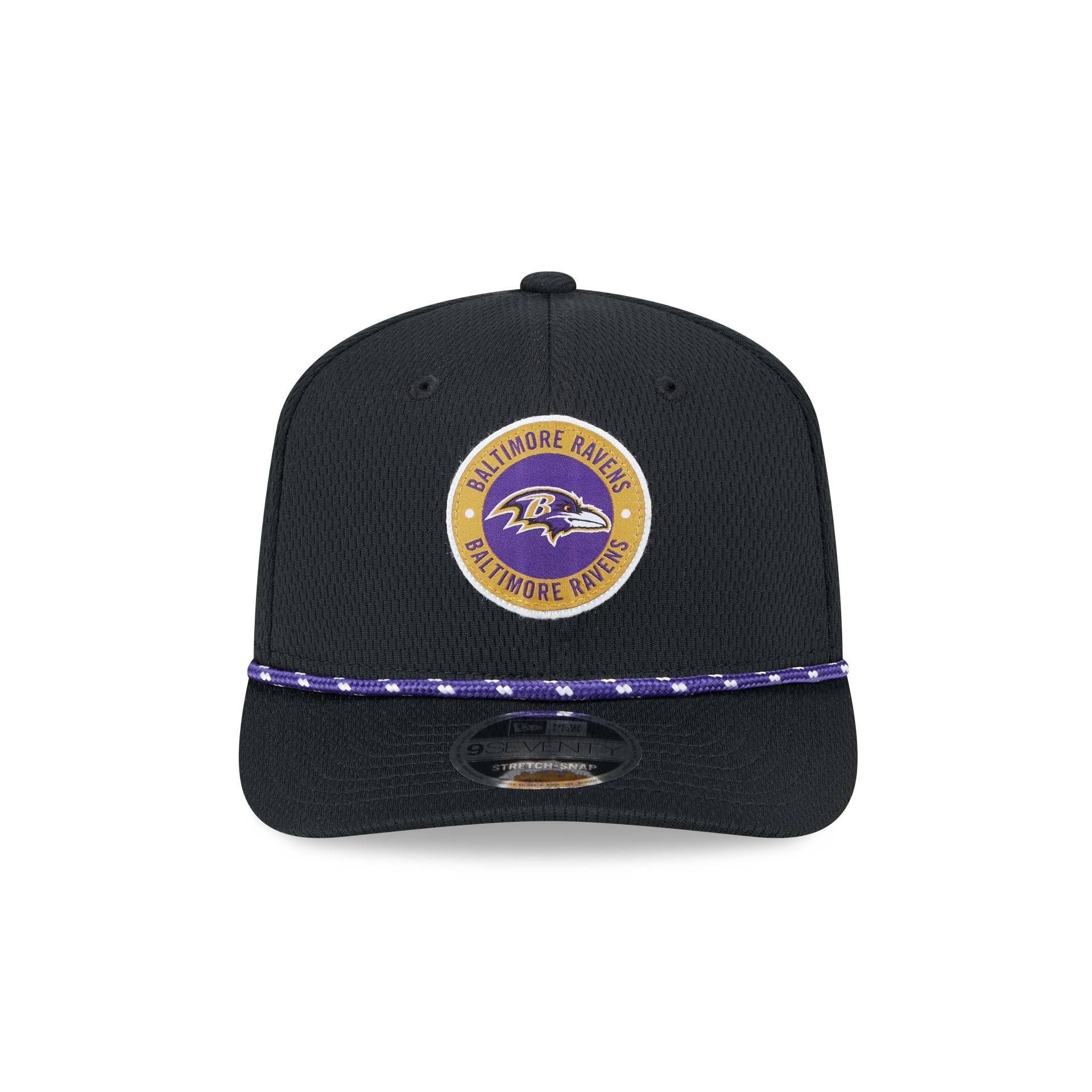 Baltimore Ravens 2024 Sideline 9SEVENTY Stretch-Snap Hat