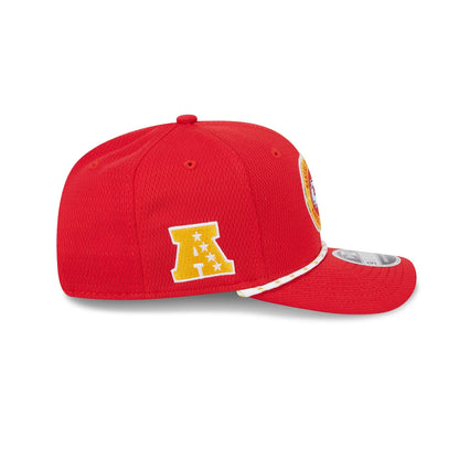 Kansas City Chiefs 2024 Sideline 9SEVENTY Stretch-Snap Hat
