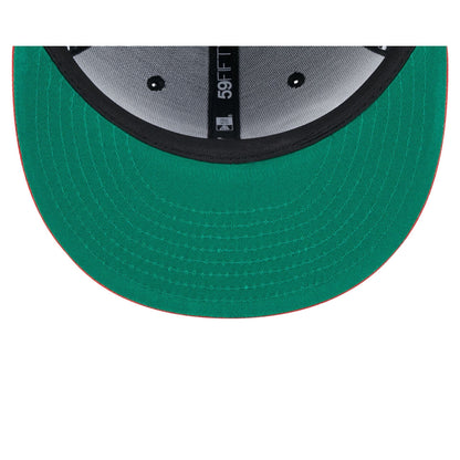 Kansas City Chiefs Faux Leather Crown 59FIFTY Fitted Hat