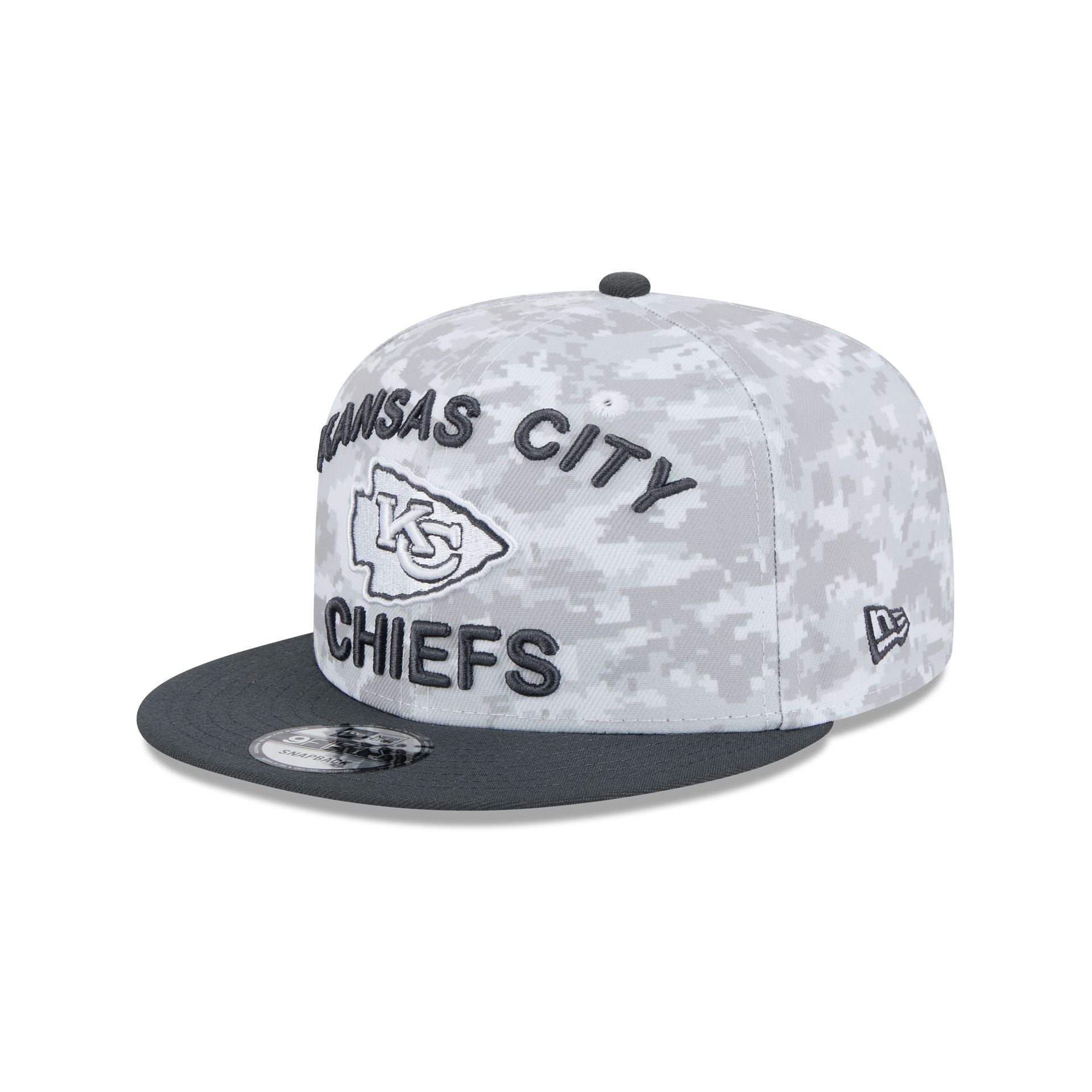 Kansas City Chiefs 2024 Salute to Service 9FIFTY Snapback Hat