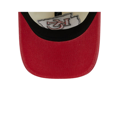 Kansas City Chiefs Classic Sidescript 9TWENTY Adjustable Hat
