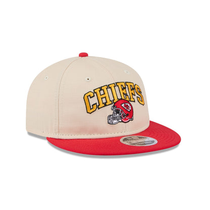 Kansas City Chiefs Historic Helmet Retro Crown 9FIFTY Snapback Hat