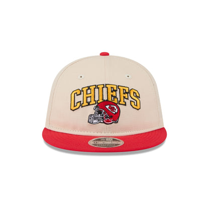 Kansas City Chiefs Historic Helmet Retro Crown 9FIFTY Snapback Hat