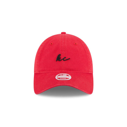 Kansas City Chiefs Women's Script 9TWENTY Adjustable Hat