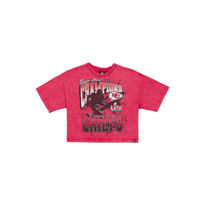 Kansas City Chiefs Sport Classics Women's Cropped T-Shirt