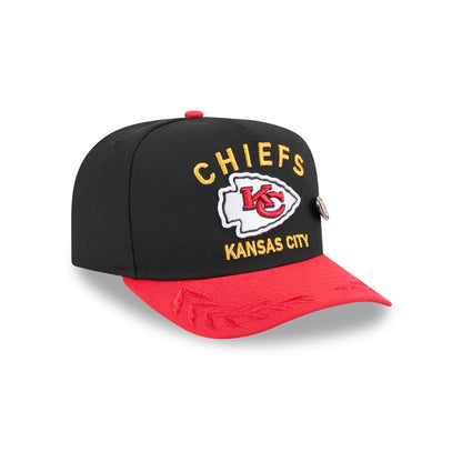 Kansas City Chiefs 2025 Draft Black 59FIFTY A-Frame Fitted Hat