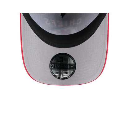 Kansas City Chiefs 2025 Draft 9TWENTY A-Frame Adjustable Hat