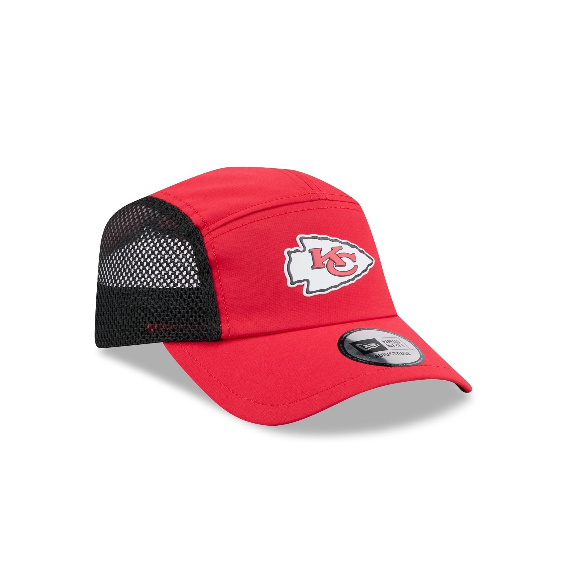 Kansas City Chiefs Poly Runner Adjustable Hat