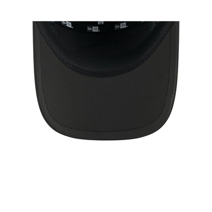 Kansas City Chiefs Black Poly Runner Adjustable Hat