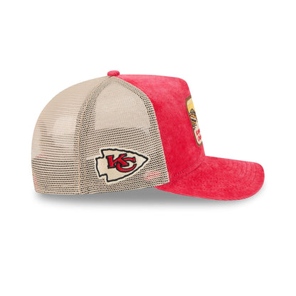 Kansas City Chiefs Vintage Landscape 9FIFTY A-Frame Trucker Hat