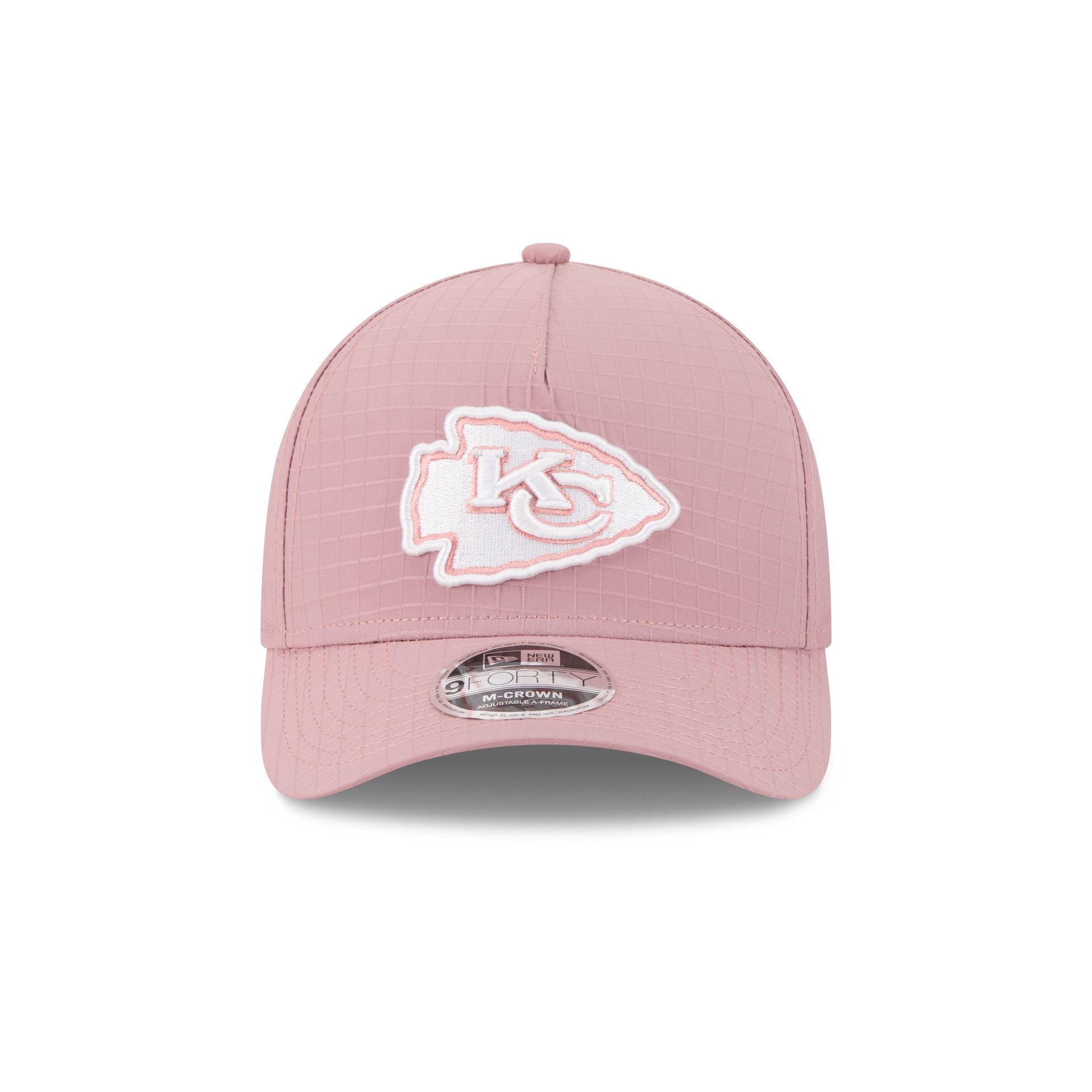 Kansas City Chiefs Pink Ripstop 9FORTY M-Crown A-Frame Snapback Hat