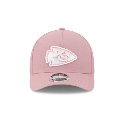 Kansas City Chiefs Pink Ripstop 9FORTY M-Crown A-Frame Snapback Hat
