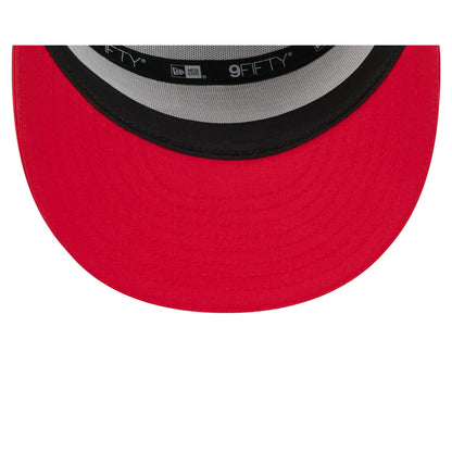 Kansas City Chiefs 2025 Training Split Panel 9FIFTY Snapback Hat