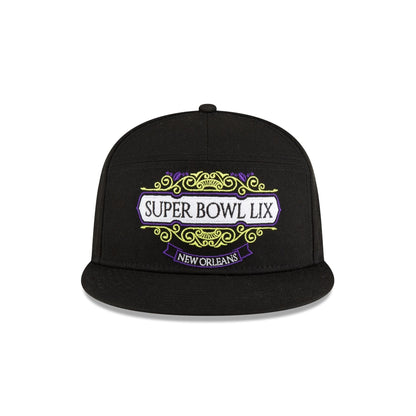 Kansas City Chiefs Super Bowl LIX Tarmac Split Panel 9FIFTY Snapback Hat