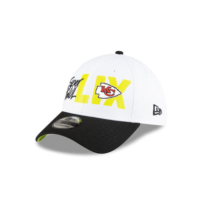 Kansas City Chiefs Super Bowl LIX Participation 39THIRTY Stretch Fit Hat