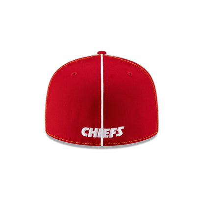 Kansas City Chiefs Two-Tone Pinwheel 59FIFTY Fitted Hat