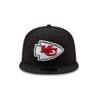 Kansas City Chiefs Black 59FIFTY Fitted Hat